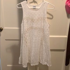 White RVCA sun dress